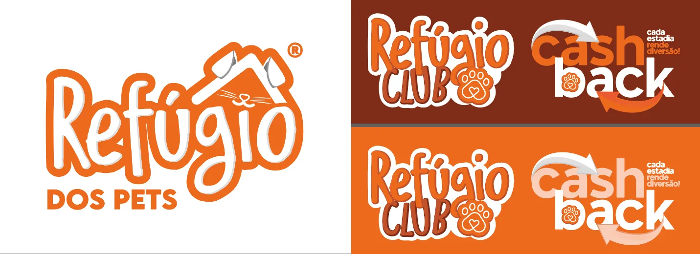 O sistema completo: marca, Refúgio Club e Cashback